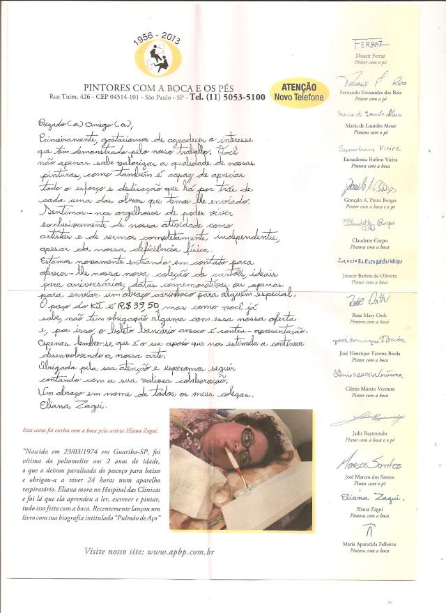 Pintores com a boca e com os ´pés - fl 1